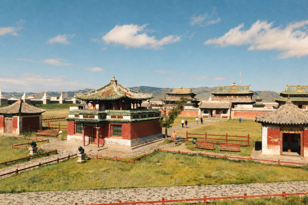 What actually happens on the The Arkhangai Naadam Passage